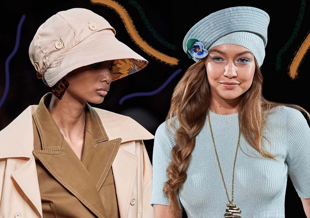 2020春夏时装周上备受关注的时尚女帽_帽子