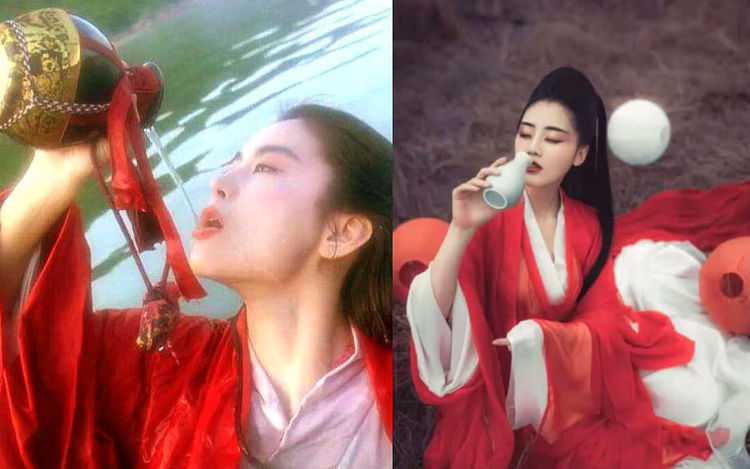 玉无心买家秀vs赵敏买家秀vs小龙女买家秀,网友:就服她!