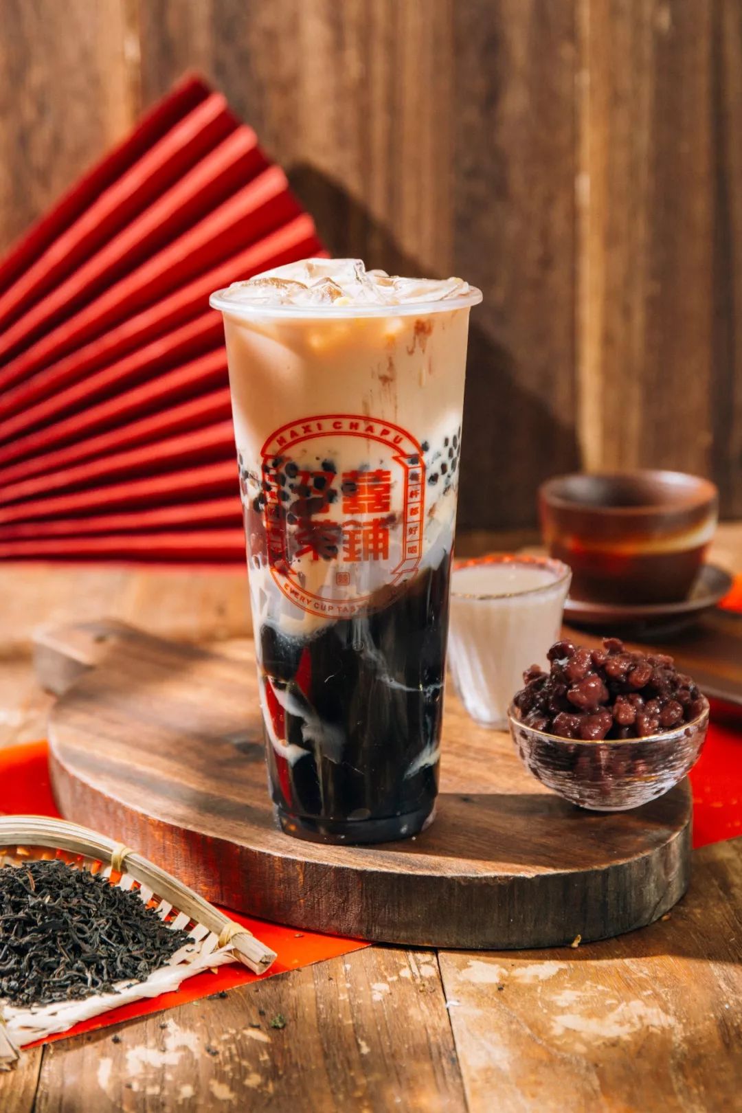 红色风暴侵袭肇庆孖囍茶铺新品上线全部买一送一