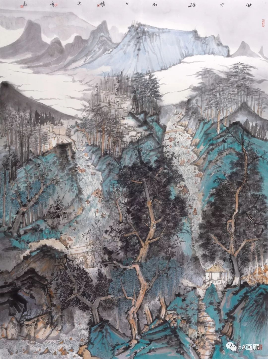 —郭庆志中国画作品展在萧县龙河艺术空间开幕