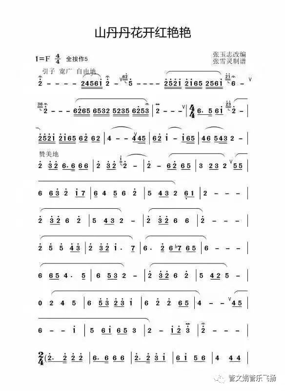 笛曲欣赏山丹丹花开红艳艳演奏周靖琨