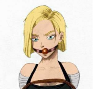 原创龙珠沙鲁没有消化十八号零件如何融合是插入十八号体内吗