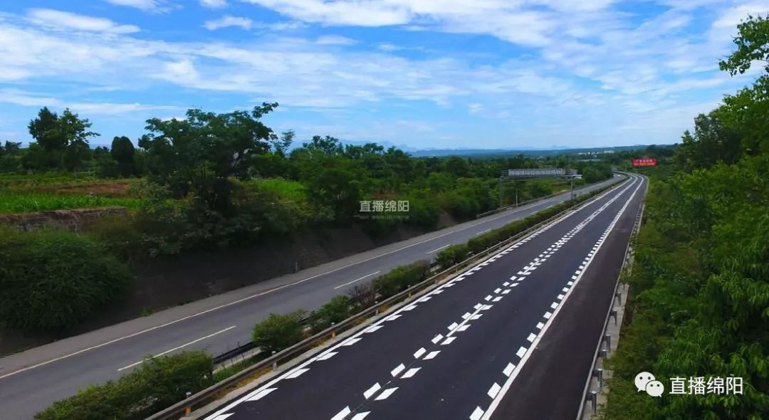绵广高速复线2021图片