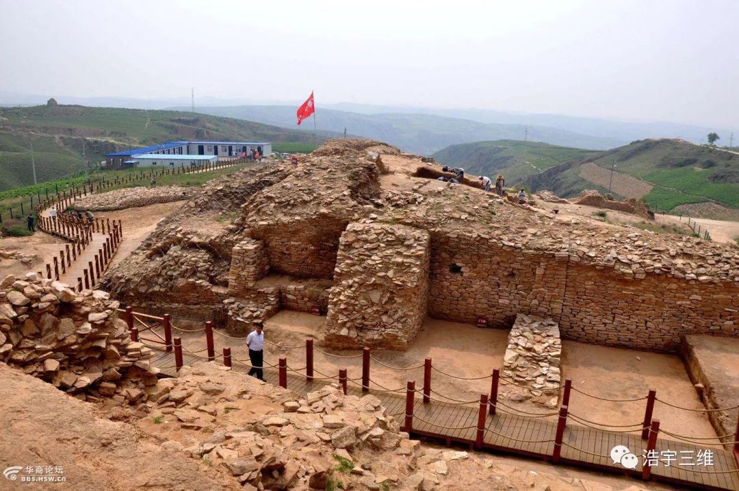 2019中国考古新发现陕西神木石峁遗址皇城台大台基遗迹入选