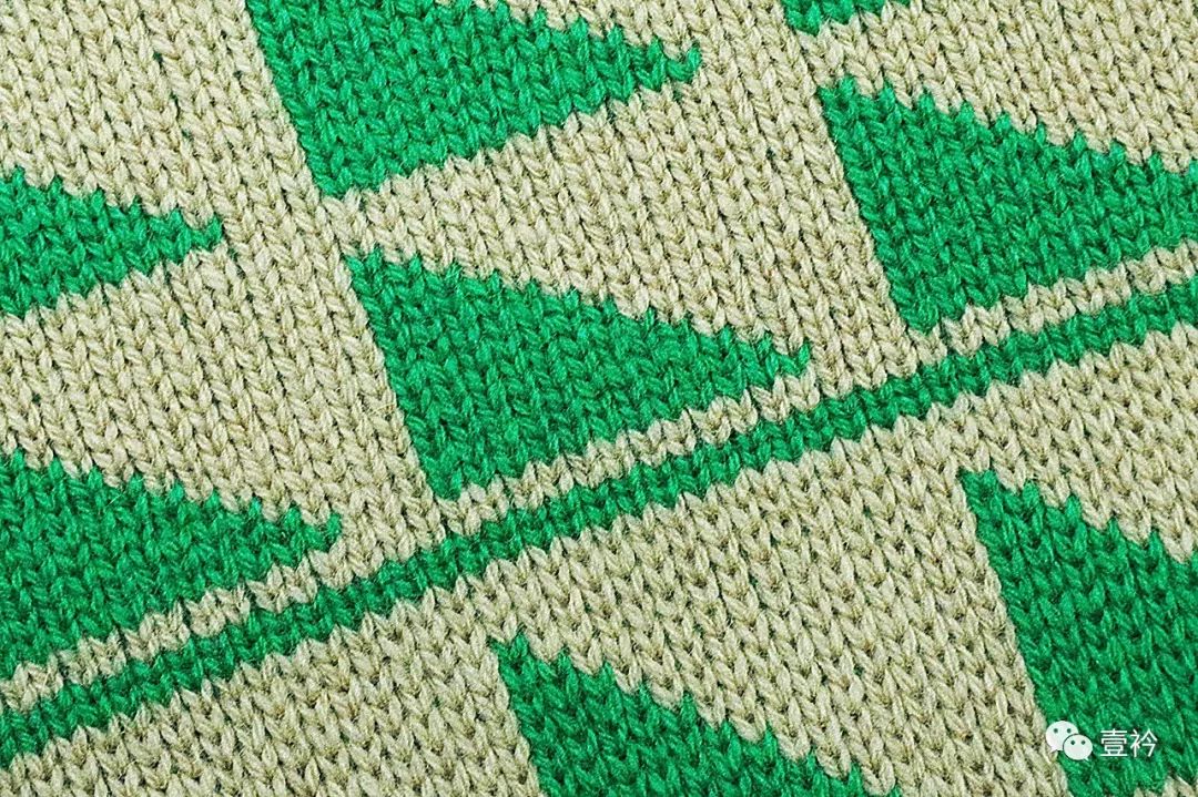 pattern移针花样=集圈花样 tuck pattern