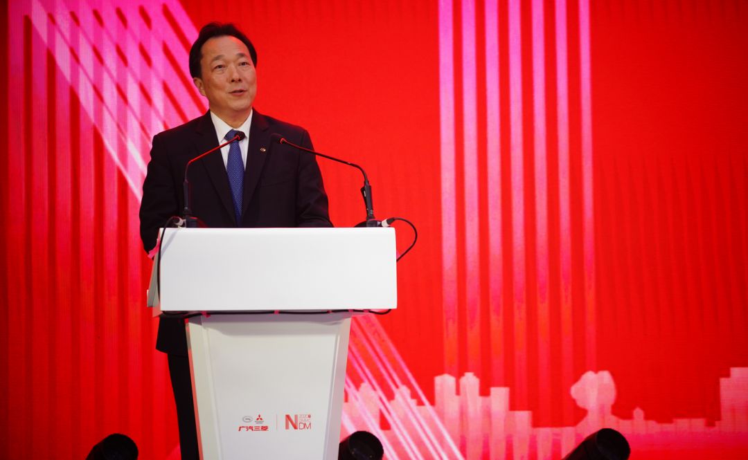广汽集团董事,广汽三菱董事长陈茂善对各销售服务店