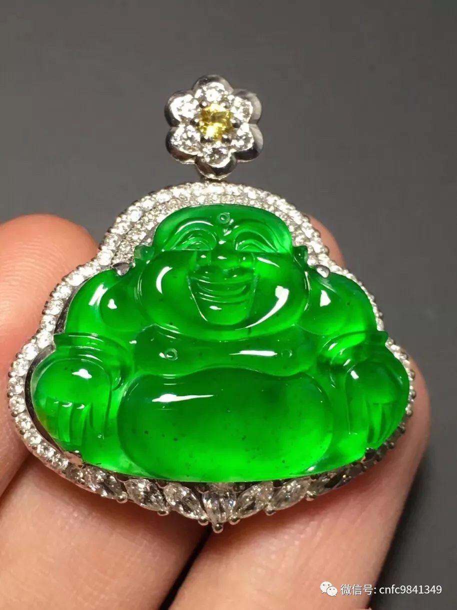 翡翠欣赏丨冰种正阳绿蛋面手镯31900元