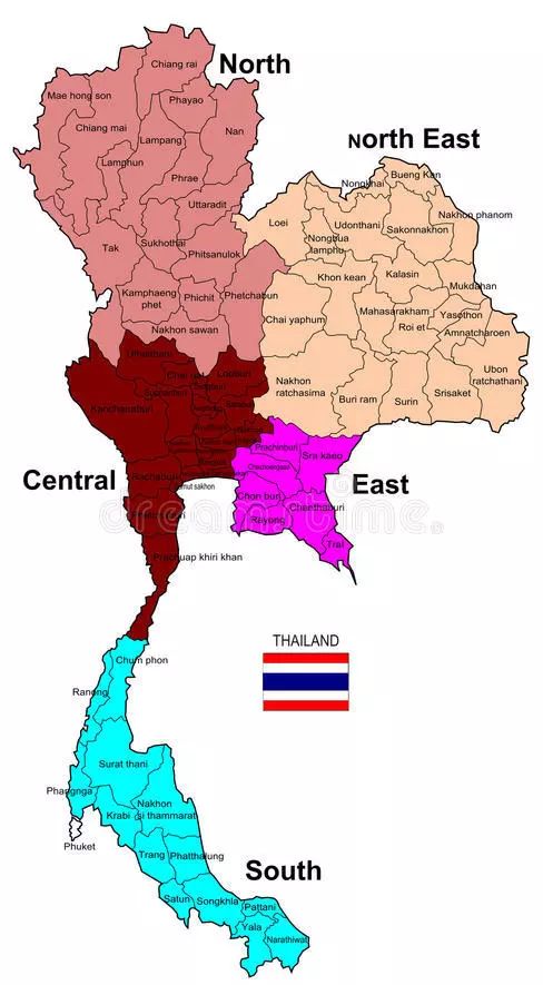 泰国的行政区划及级别图片
