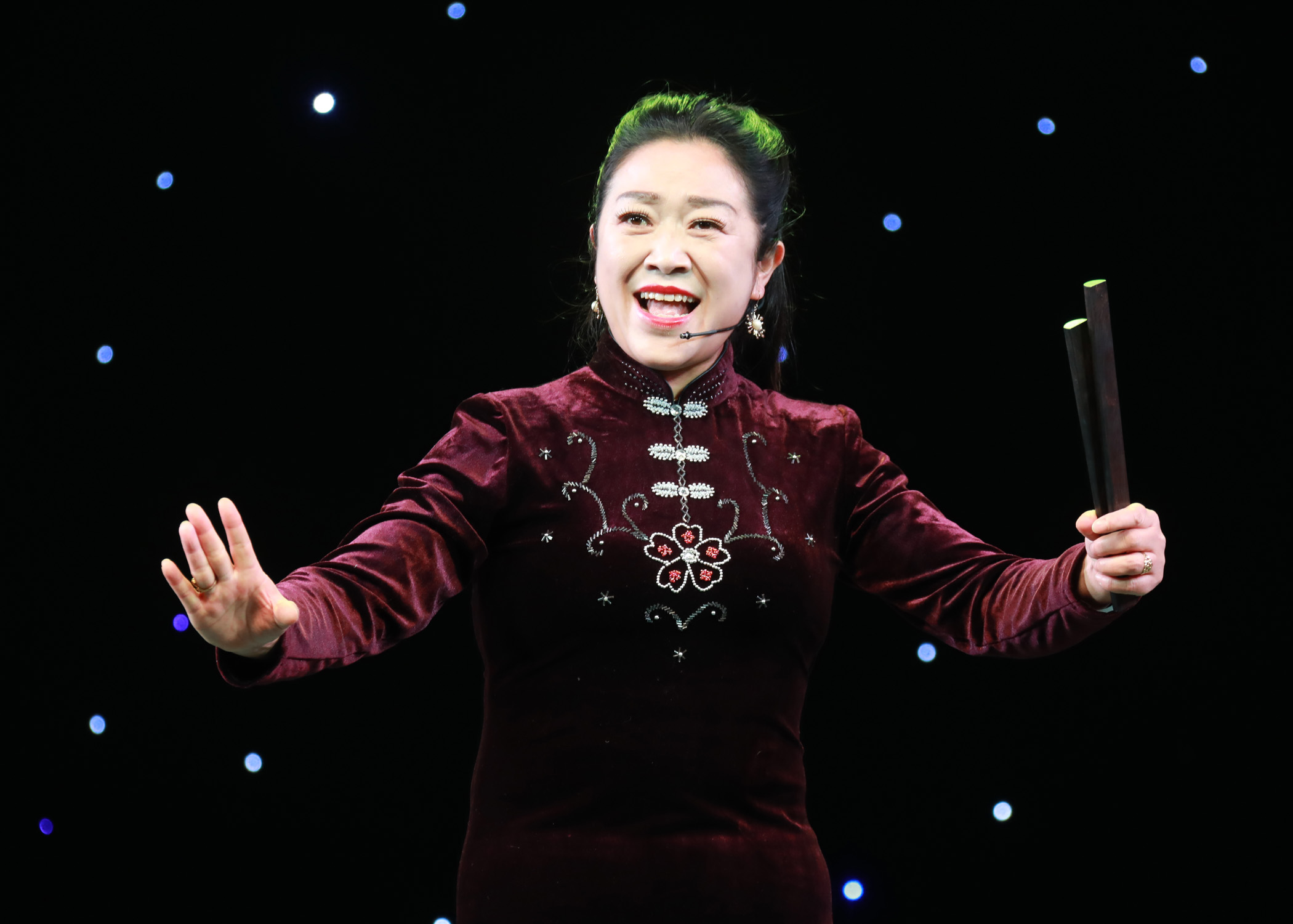 中国曲艺之乡民间艺人胡晚红在潞安剧院举办专场演出