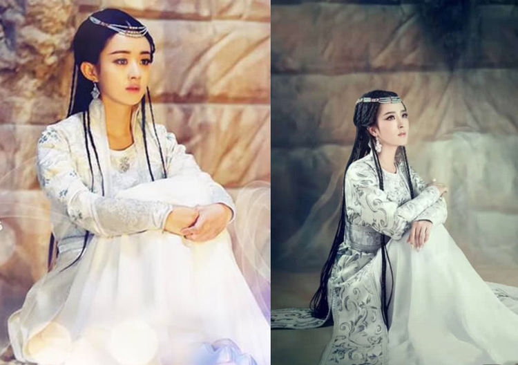 玉无心买家秀vs赵敏买家秀vs小龙女买家秀,网友:就服她!