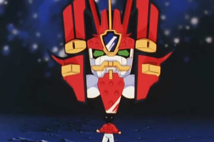 光能使者魔动王这个力大无穷的小胖子能拉动这把弓吗