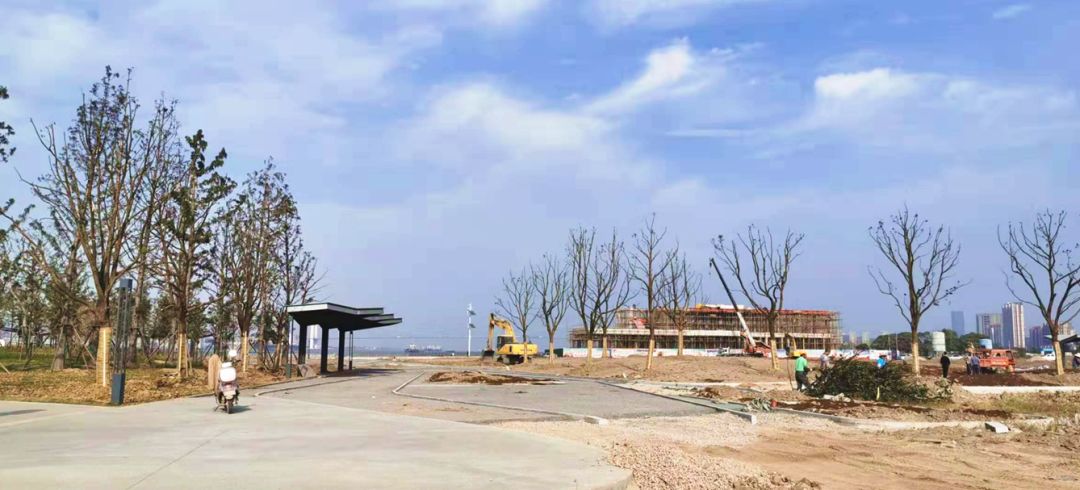 好消息又添一处江边美景打卡地黄田港公园建成啦