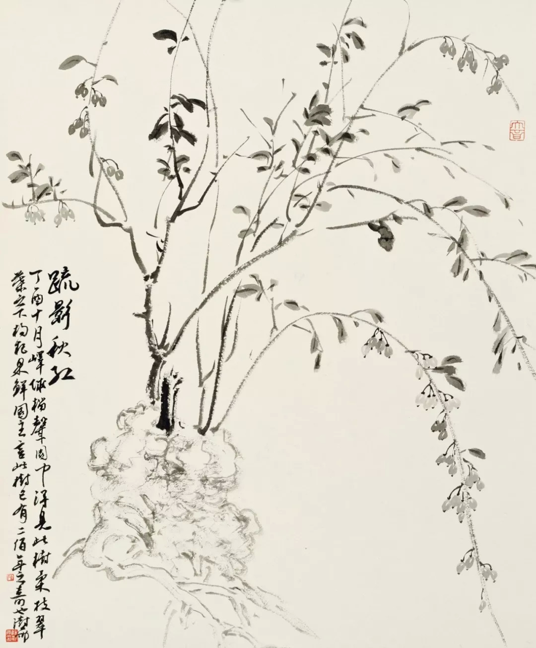阴澍雨自然的温情丨私享艺术