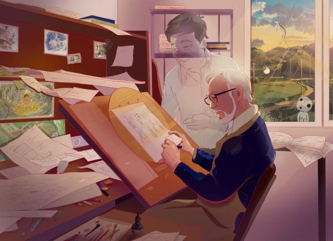 正在制作最后一部电影的宫崎骏