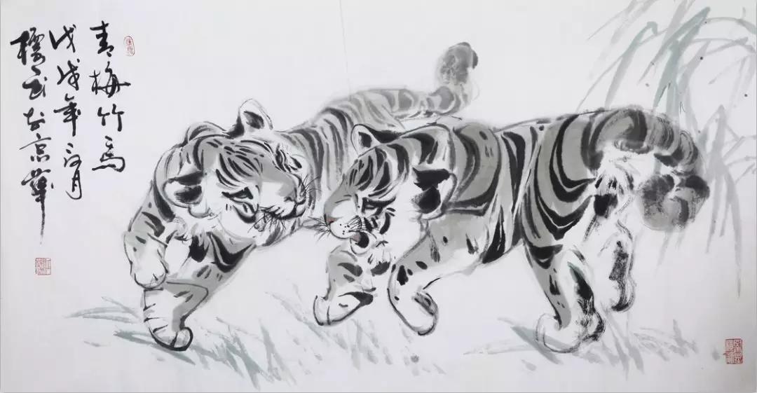 "标新立意   威武生风"——江标武的写意虎之美
