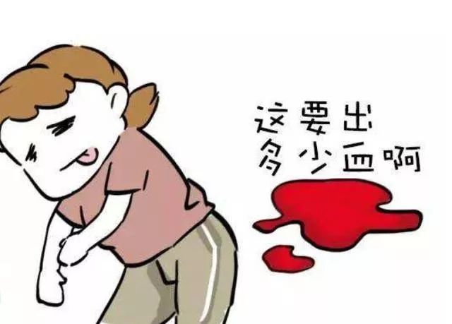 便血是痔疮的主要症状.Ⅰ期内痔属于初期,其出血较多.