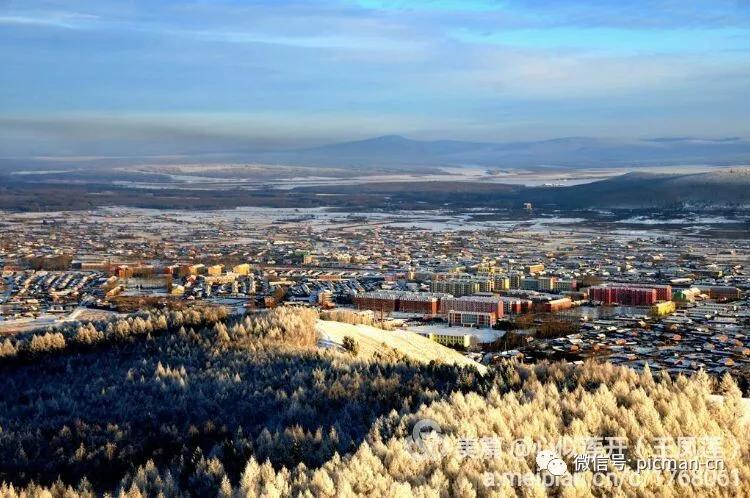 兴安冬韵魅力小镇乌尔旗汗冬季风光二