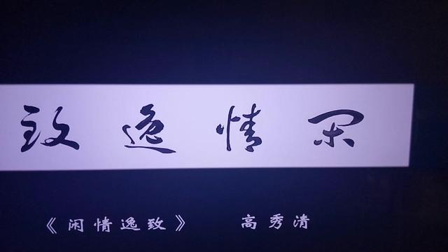 闲情逸致女书家高秀清草书横幅作品