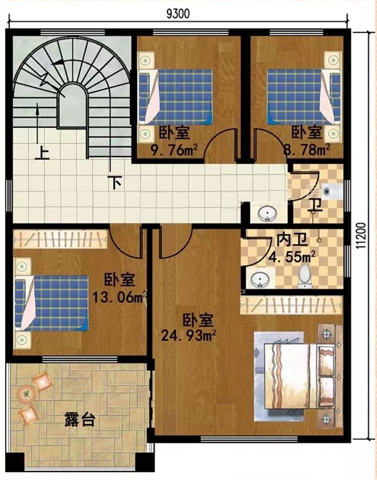 6套經典輕鋼別墅戶型