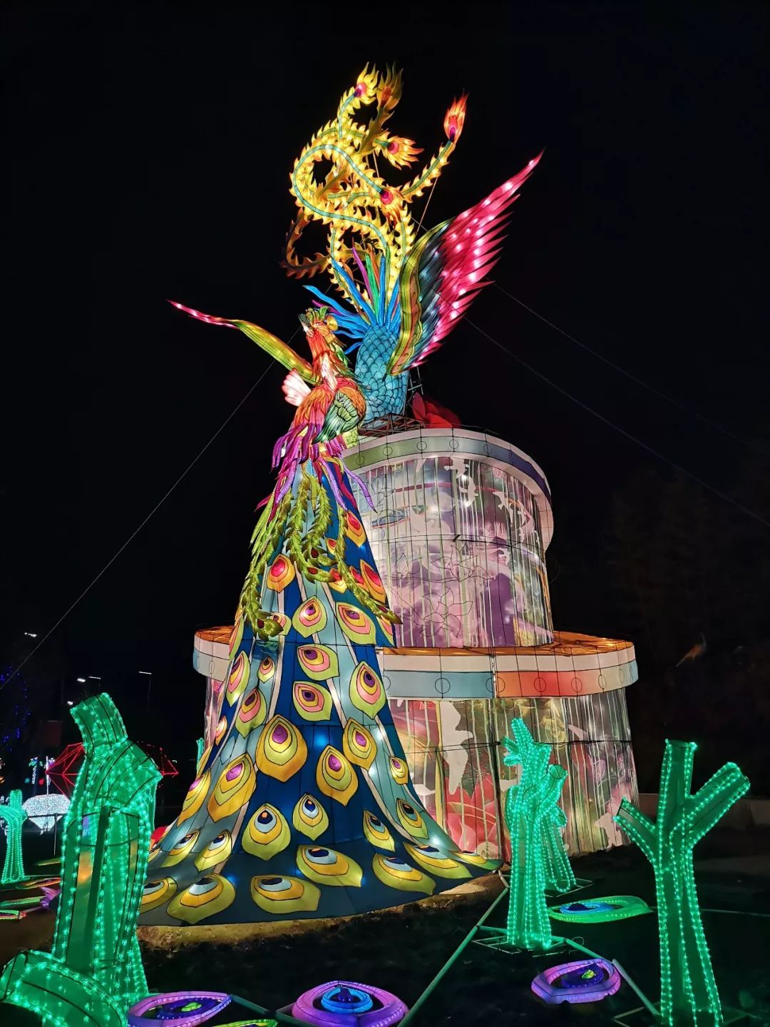 明天起第五届武汉园博园花灯会与你相约