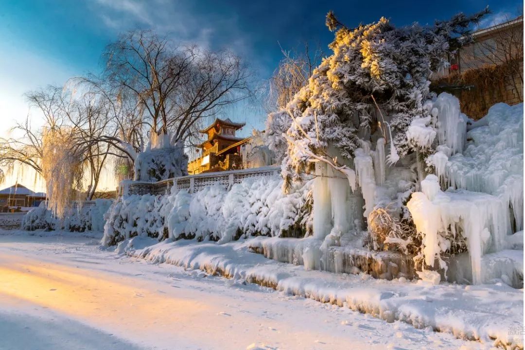 锦州自驾游冬季会幽州重镇打卡雪中美景