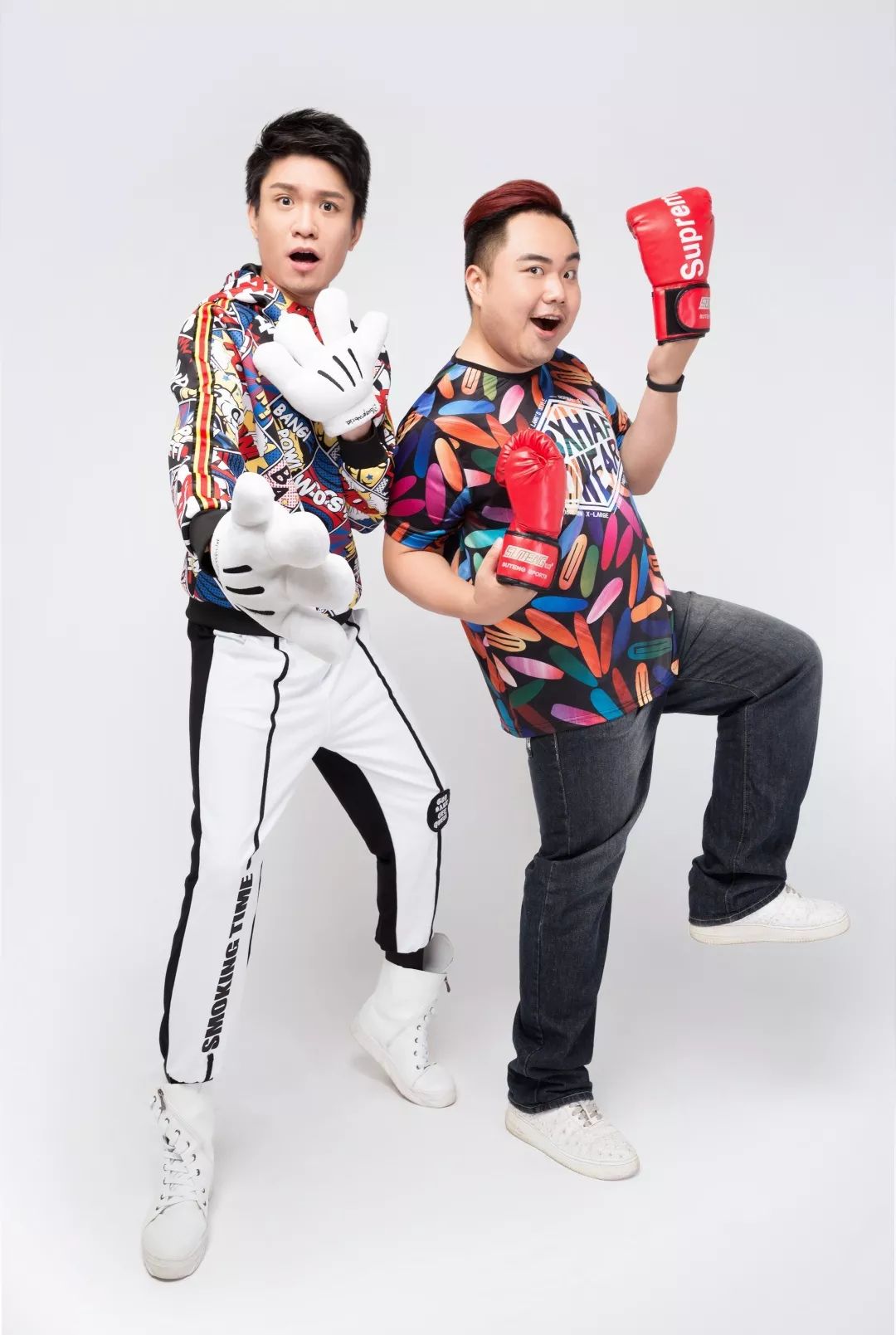 猪红,肖敬源为广东广播电视台音乐之声《天生快活人》主持人;全国融合