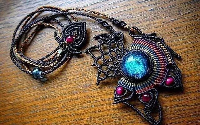 一根绳子加一颗珠子这样结合起来太惊艳了串珠编绳手工