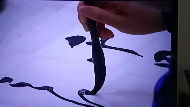 千里之行始于足下女书家高秀清新春巨献大字横幅行草作品