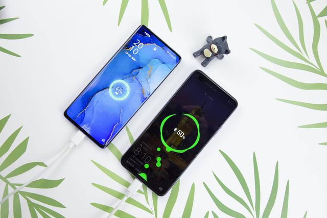 华为oppo 5g手机续航对比,电池容量更小的竟然更持久?_reno