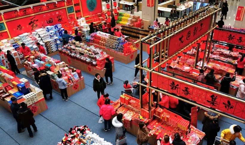 盒马,胖东来独一份的年味精致新春陈列赏析_集市