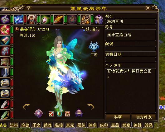 天龙八部新神区桃花影落二进阶7个一进阶30个6个团激战惨烈