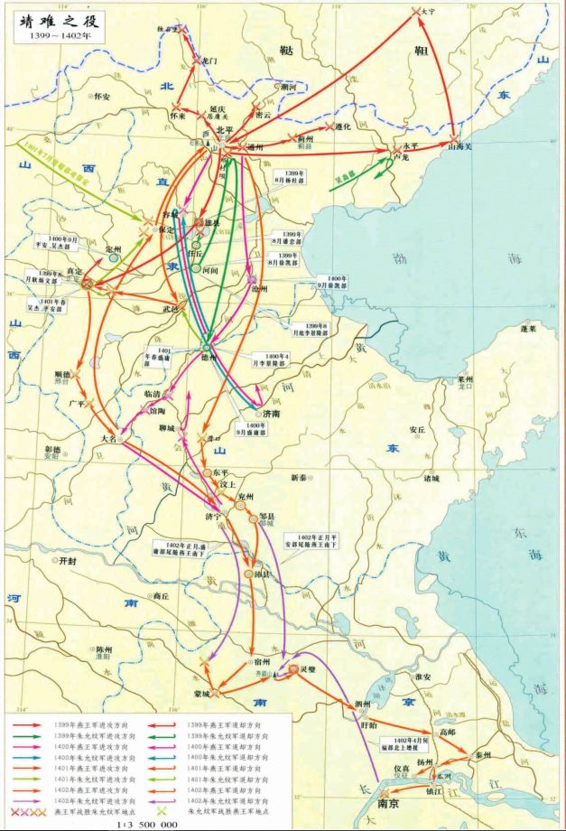 一场阴差阳错的胜利靖难之役开始前没人猜到朱棣会赢