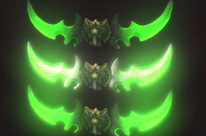 魔兽世界蛋刀的限制应该是不得已,技能动作和其他武器都不同!