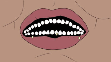 按笔抖腿嚼东西……被同事吵到崩溃,是我太敏感?_giphy