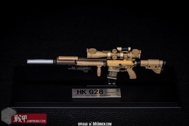 宗师傅开盒篇:真·枪手把玩smg 1/6 hk g28系列武器套装模型赏析