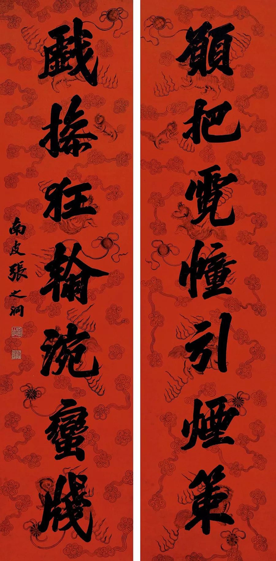 古人对联参考 | 春联这样写更高雅