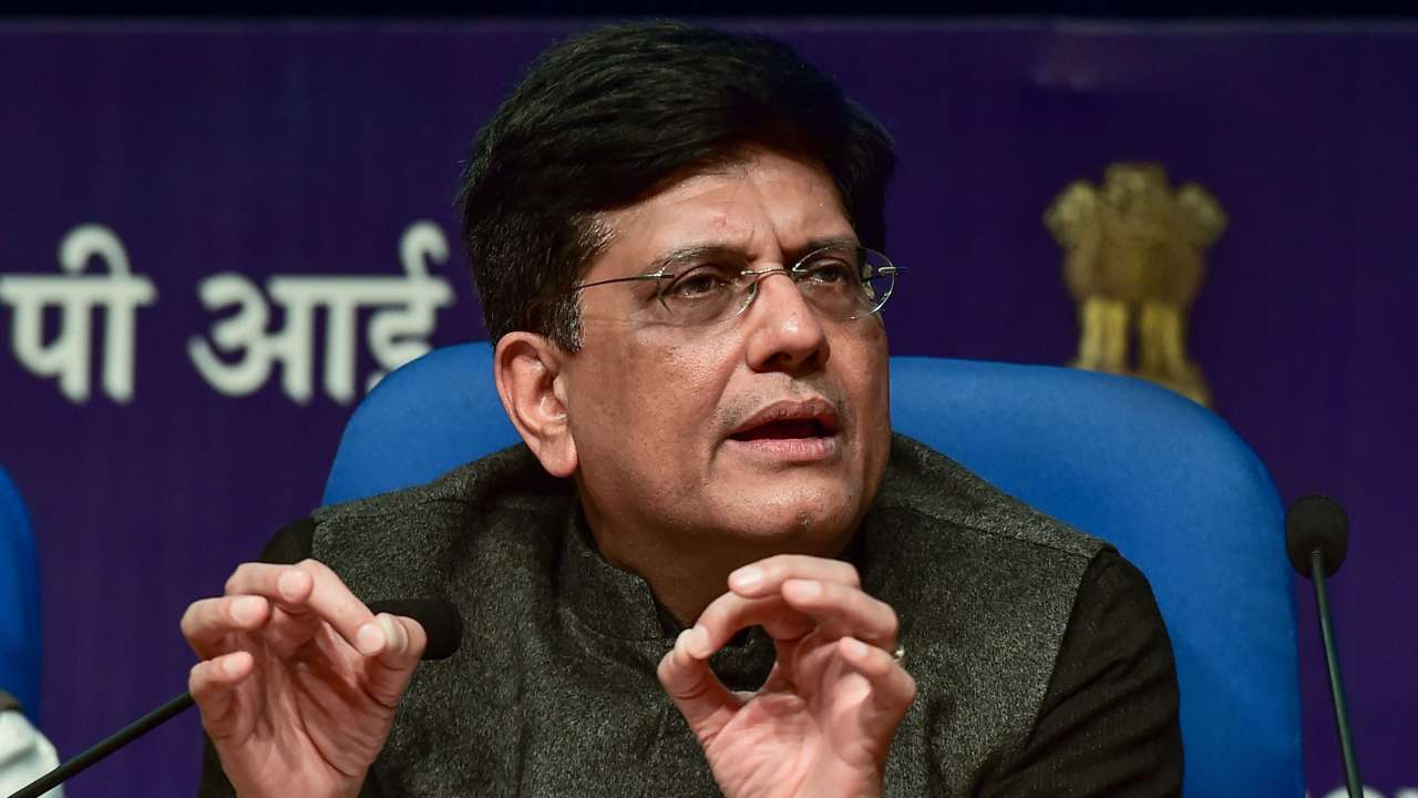 印度贸易部长皮优什·戈亚尔(piyush goyal)