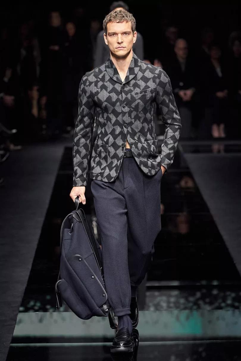 阿瑪尼giorgioarmani2020秋冬男裝秀