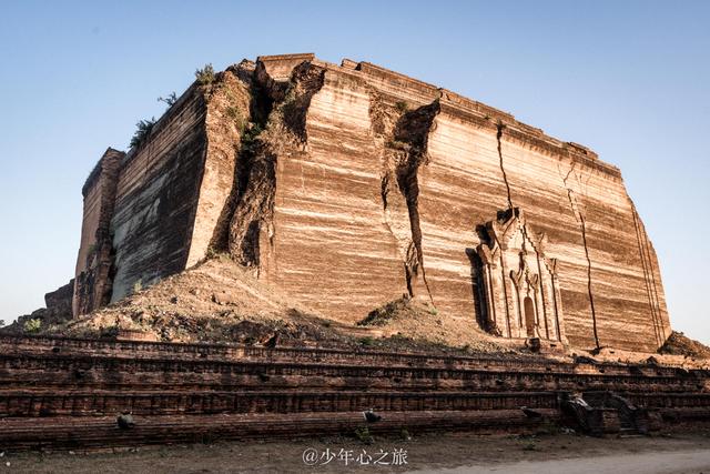 缅甸最大的古塔遗址,只完成了1/3,建成后比大金塔还高48米