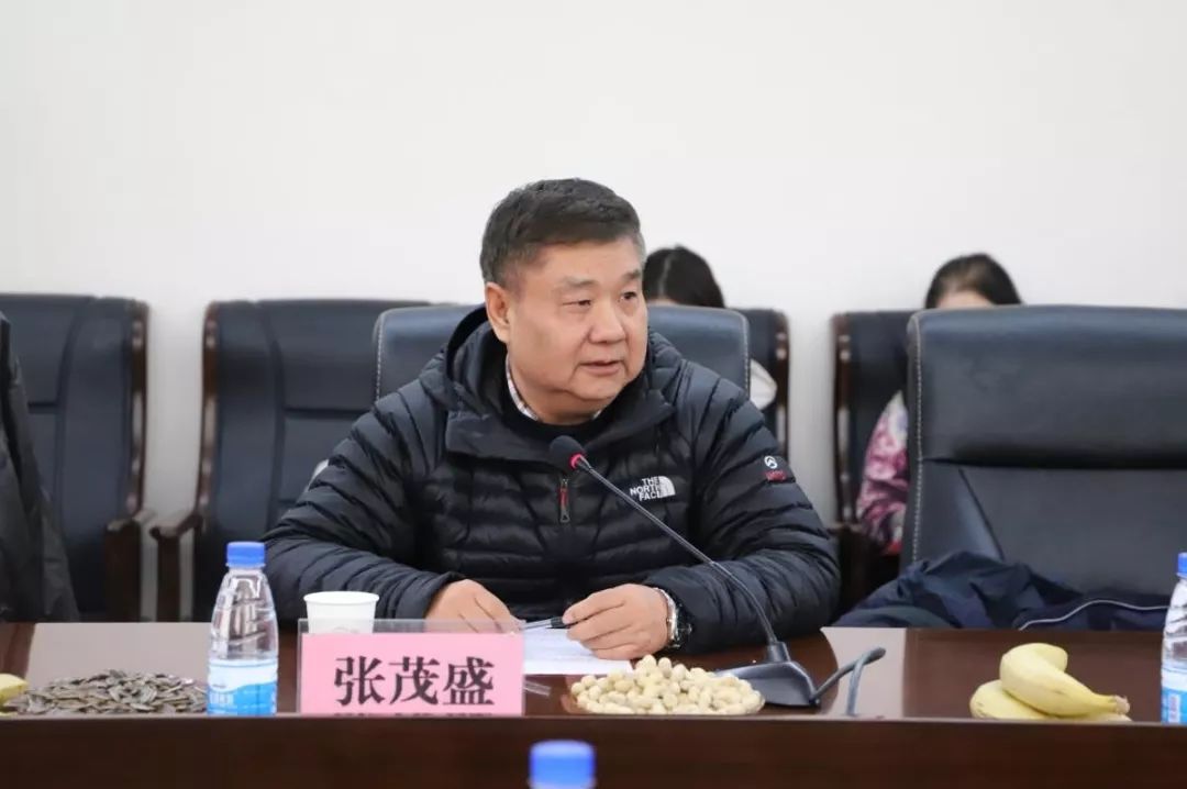 张茂盛发言刘学敏对学校良好的美誉度和知名度表示赞赏