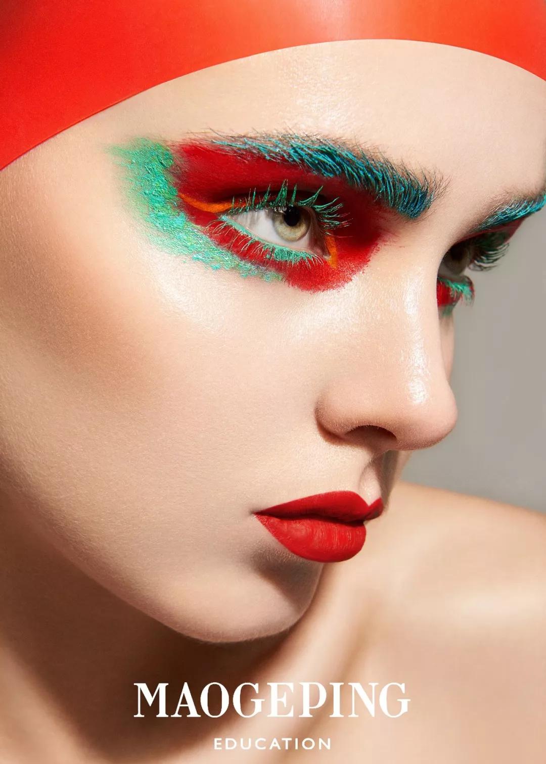 2020最新时尚平面彩妆大片释出华丽彩妆创意灵感