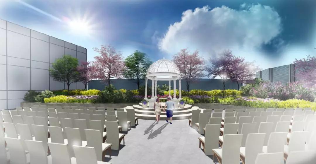 全球唯一邓丽君空中花园,坐落美乐城六层,春节期间华彩绽放!