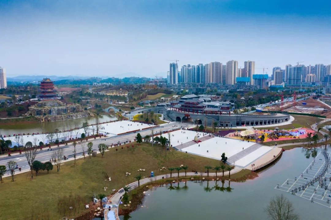 大足城美山青,增绿添园,让市民享受美好生活_公园