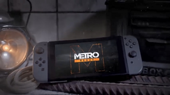 地铁回归ns版实机截图曝光探索废墟激情战斗