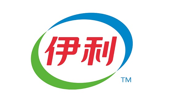 伊利乳业的logo设计十分具有标志性,伊利的字样与蓝色,绿色的曲线