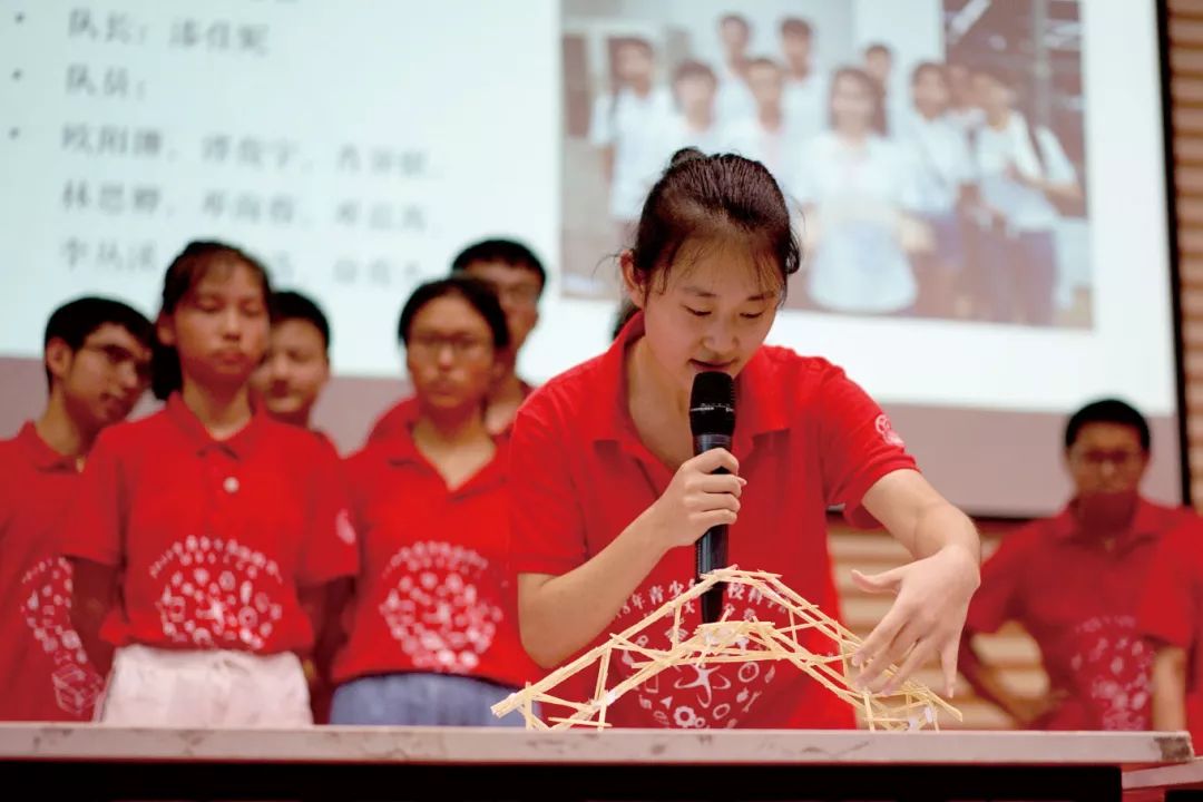 高校科学营同济大学分营牙签搭桥