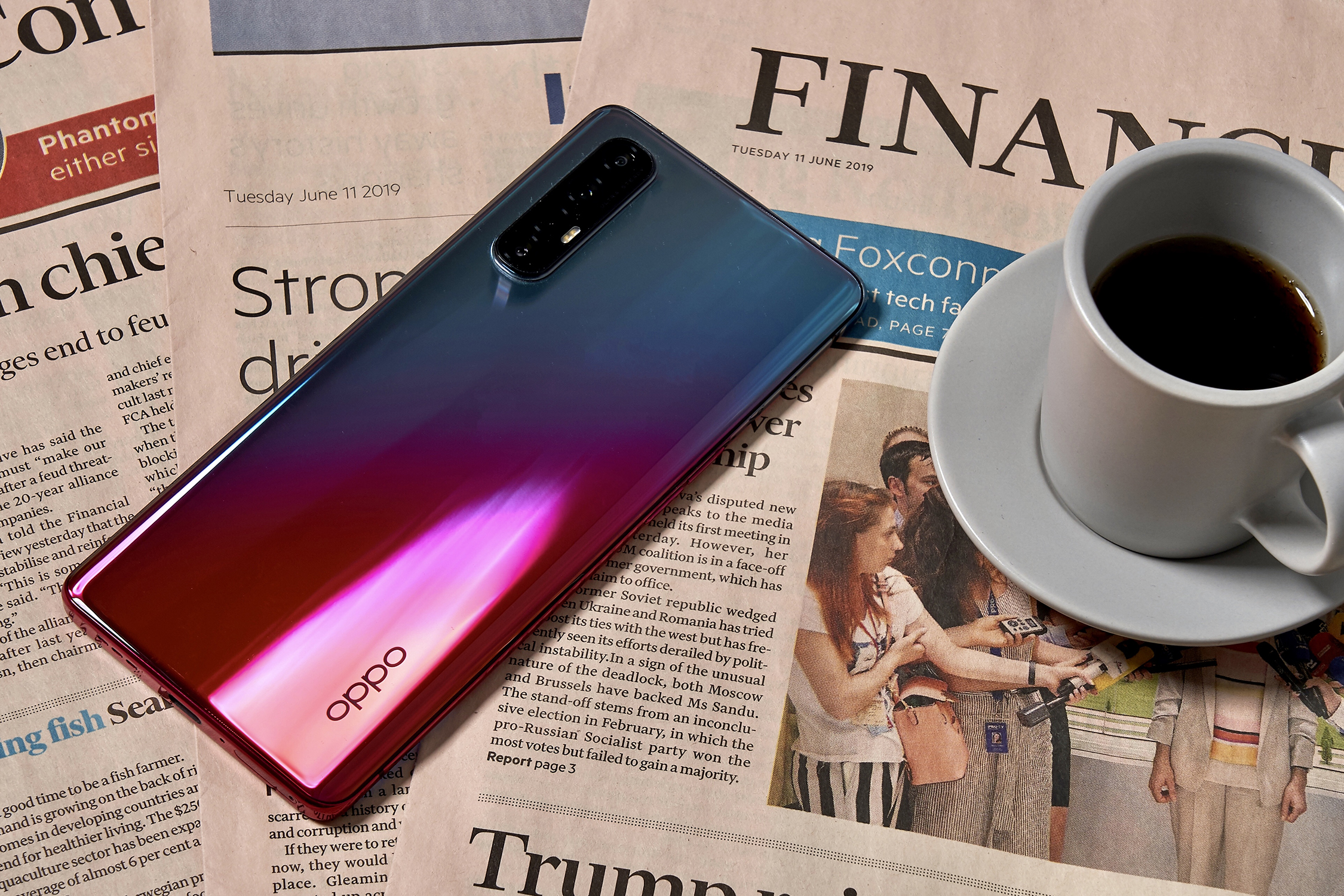 原創opporeno3pro圖賞雙模5g視頻超級雙防抖