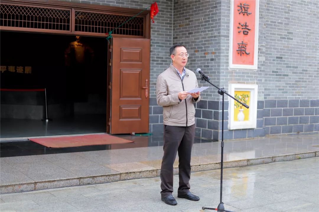 西安半坡博物馆馆长何周德致辞主持人:苏栋1月10日,由钦州市博物馆和