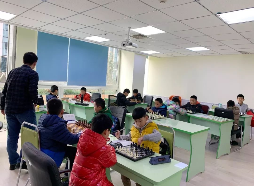 寒假集训第一天为热爱国象的孩子们疯狂打call