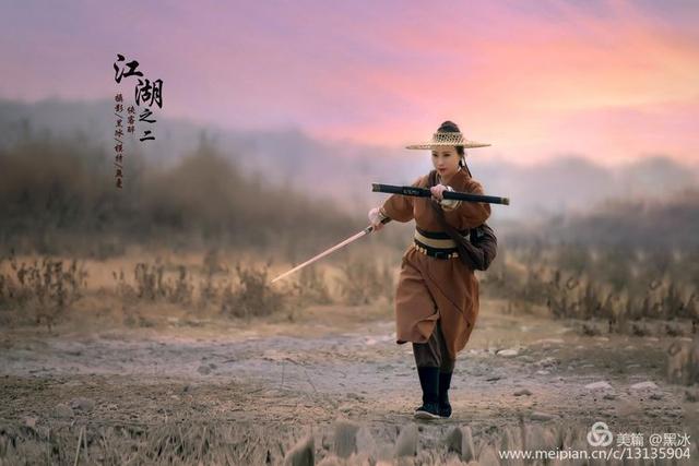 人像摄影江湖英雄侠客醉